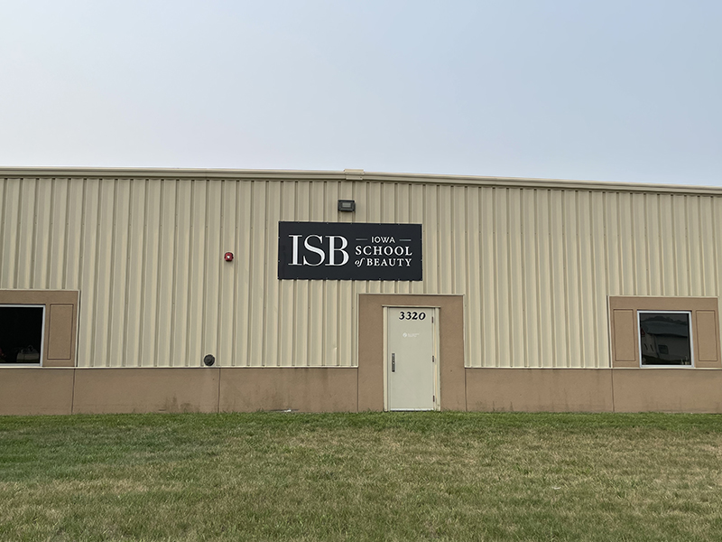 ISB Building Sign